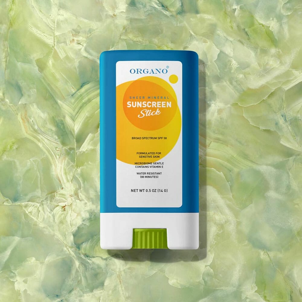 Free Sunscreen Stick Mockup PSD