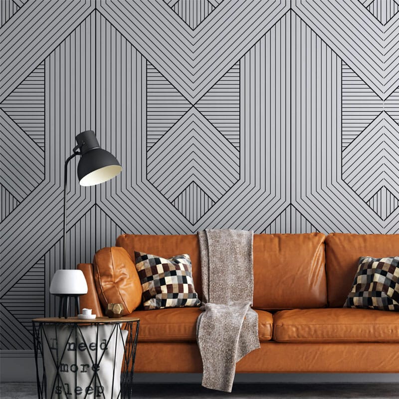 Free Wallpaper Mockup PSD Template