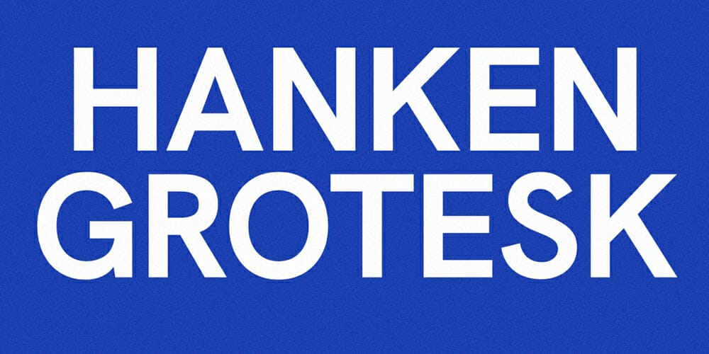 Hanken Grotesk