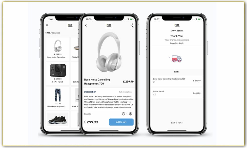 Label StoreMax - Flutter WooCommerce App