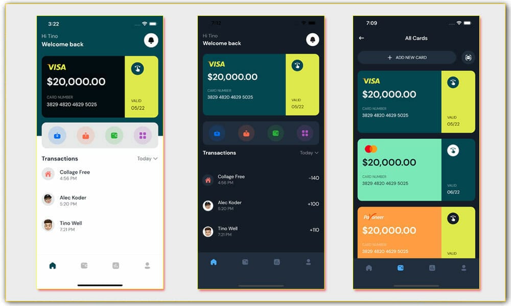 Mobile Banking Flutter Template