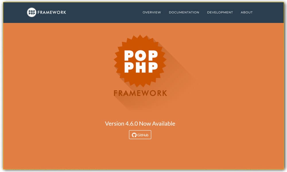 Pop PHP Framework
