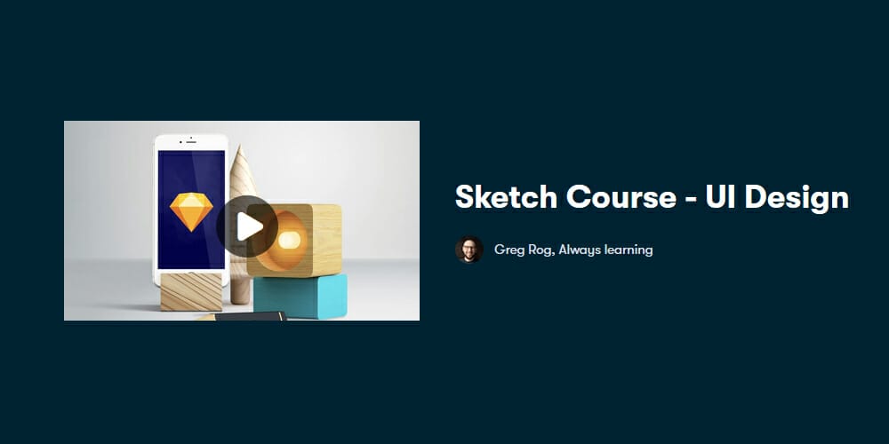 UI Design Sketch Course