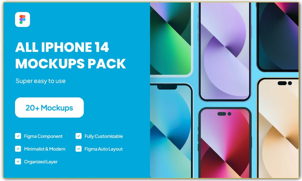 20+ iPhone 14 Mockups