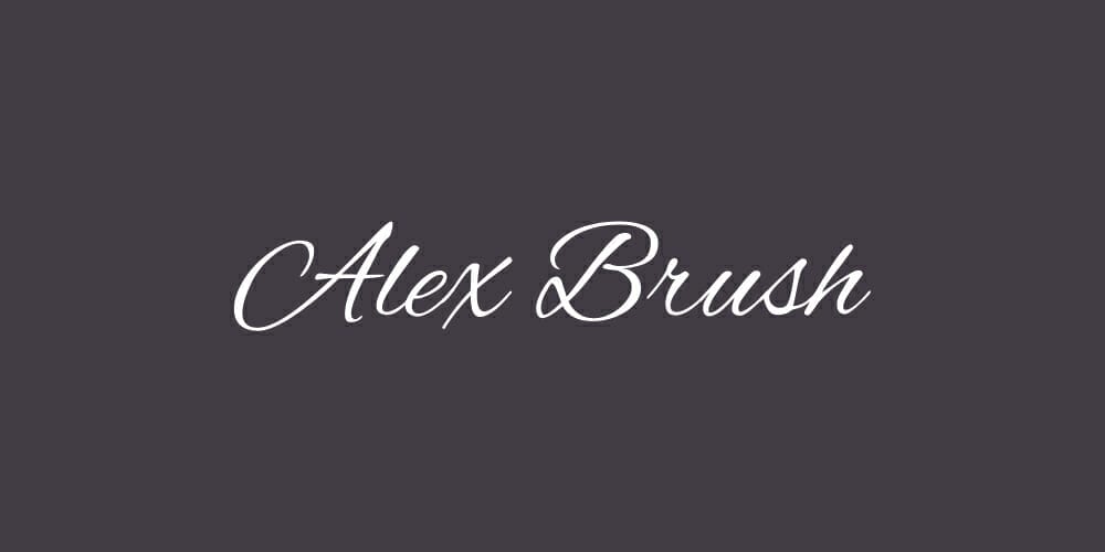 Alex Brush