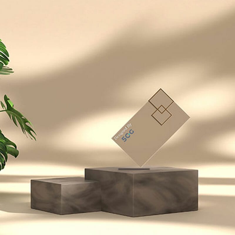 Beautiful Free Business Card Mockup