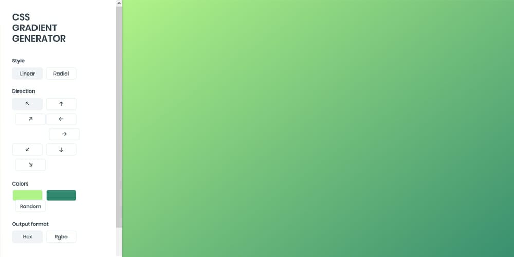 The Top Free CSS Gradient Generators 7 CSS Gradient Generator