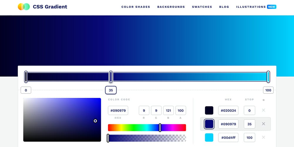 The Top Free CSS Gradient Generators 1 CSS Gradient