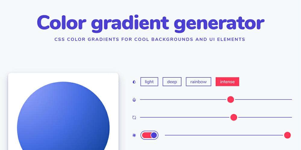 The Top Free CSS Gradient Generators 12 Color Gradient Generator