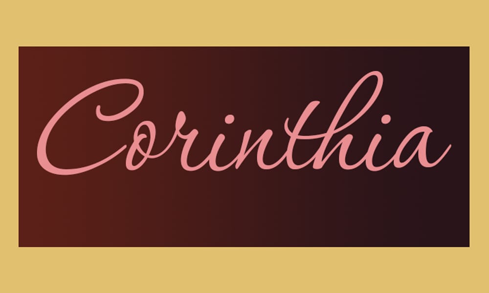 Corinthia Font