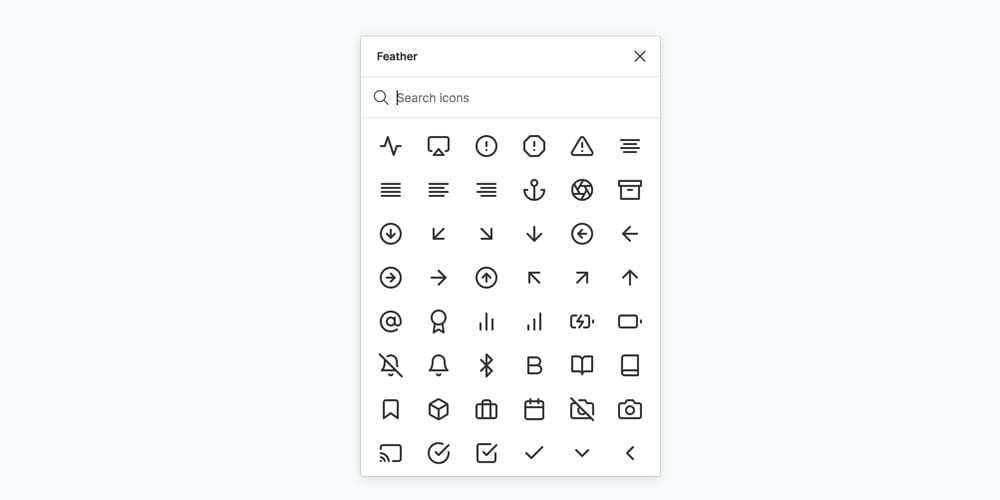 Feather Icons