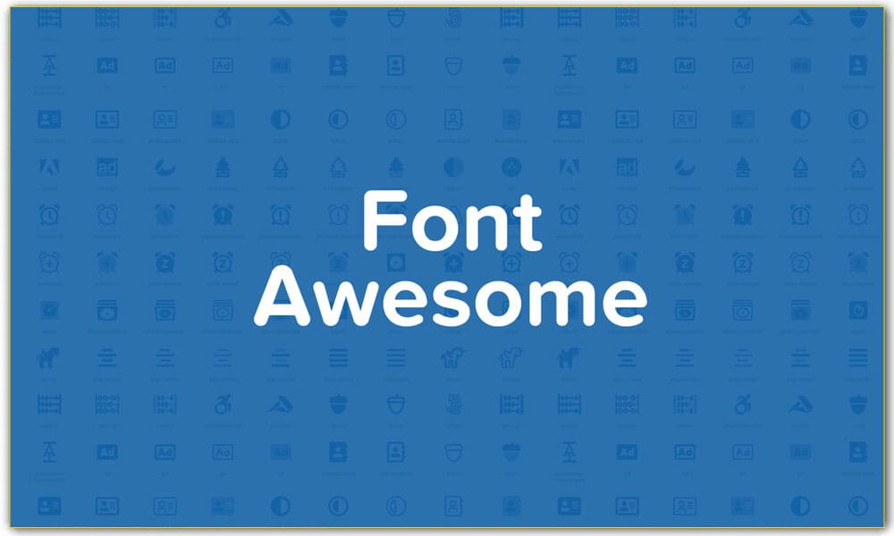 Font Awesome Icons