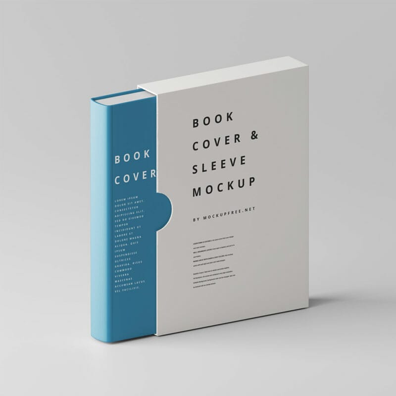 Free Book Cover & Sleeve Mockup » CSS Author