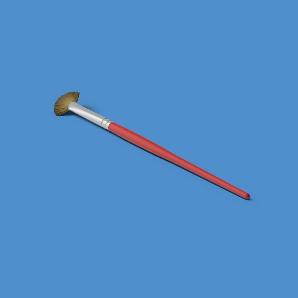 Free Brush Mockup