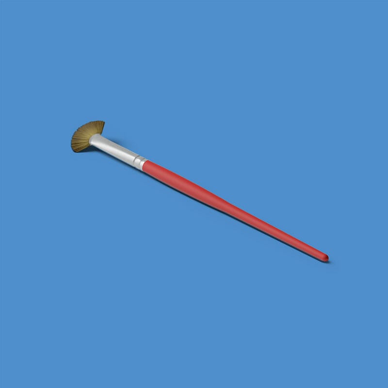 Free Brush Mockup