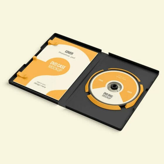 Free DVD Case Mockup Set » CSS Author