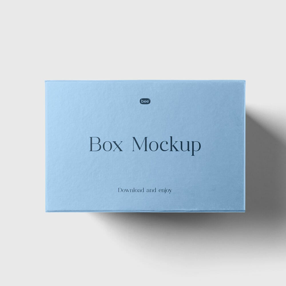 Free Eco Box Mockup