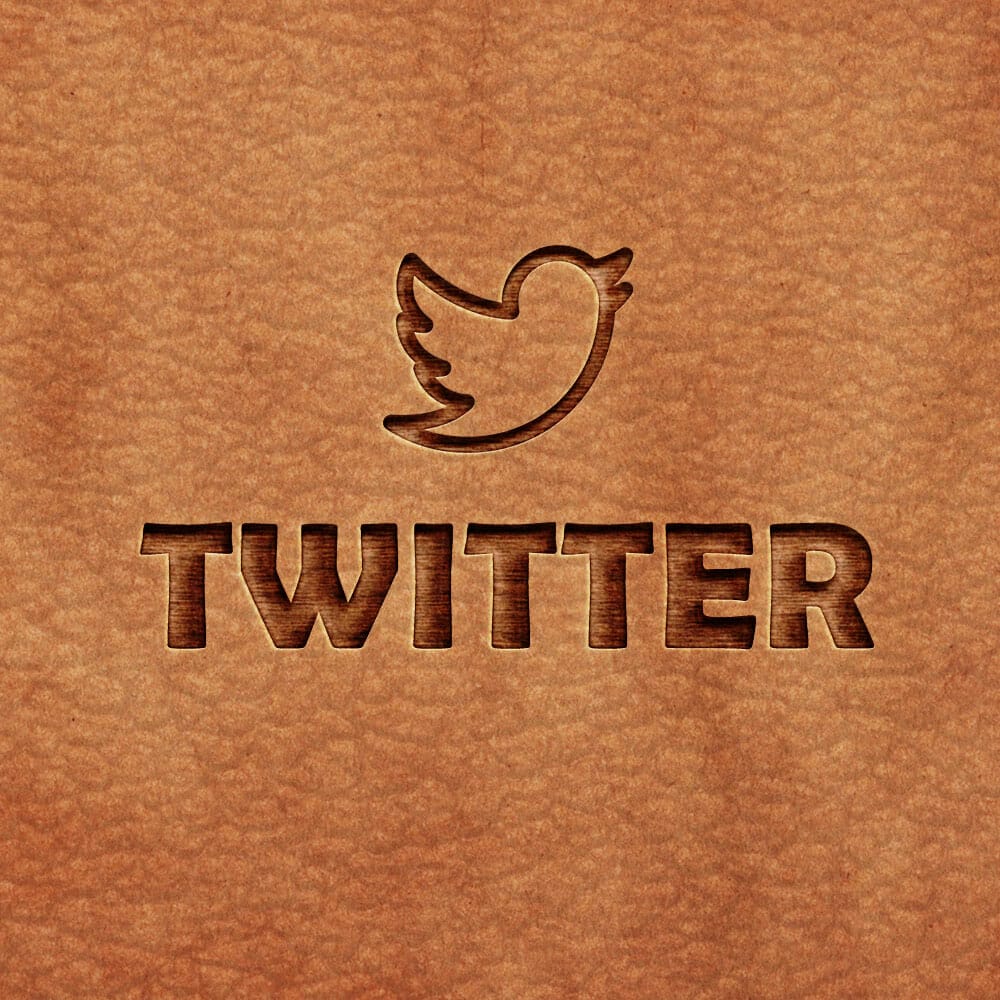 Free Leather Logo Mockup PSD