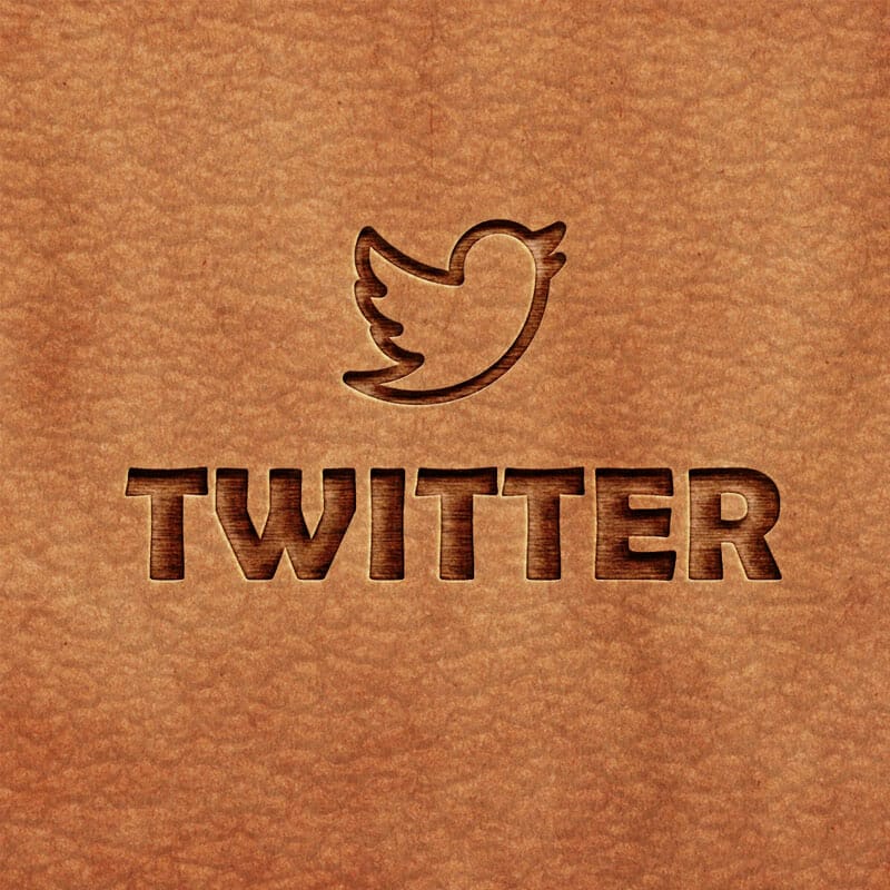 Free Leather Logo Mockup PSD