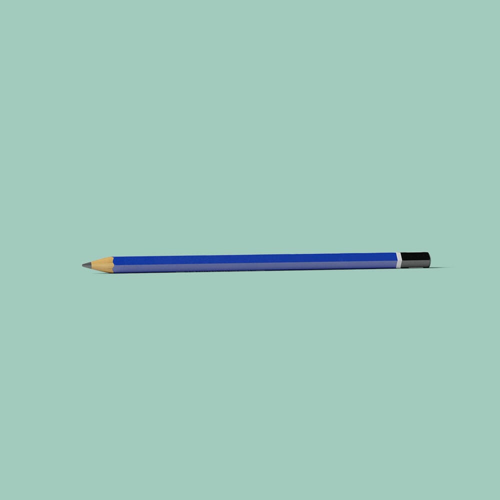 Free Pencil Mockup