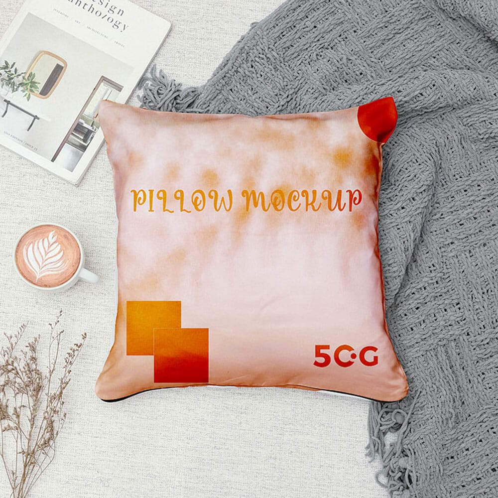 Free Pillow Mockup For Branding