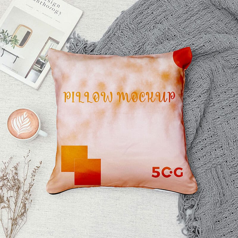 Free Pillow Mockup For Branding