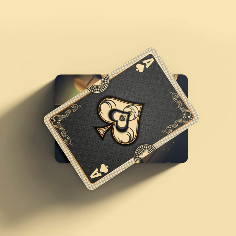 Free Poker Card Mockup PSD Template