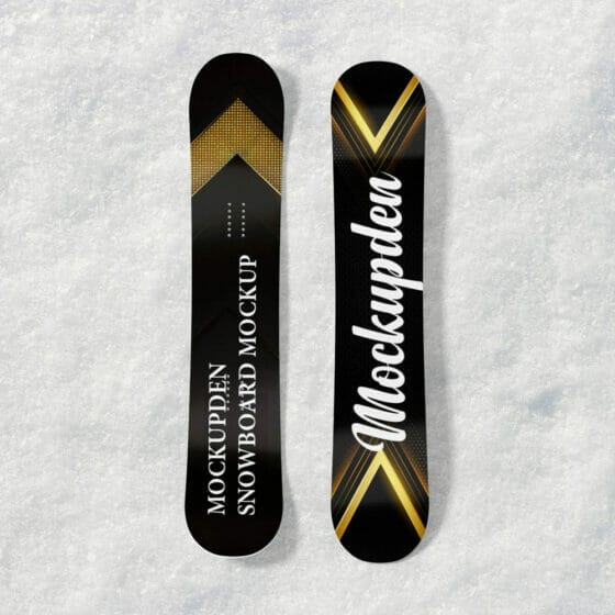 Free Snowboard Mockup PSD Template » CSS Author