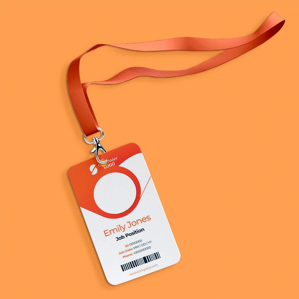 Free Staff Card Mockup PSD Template