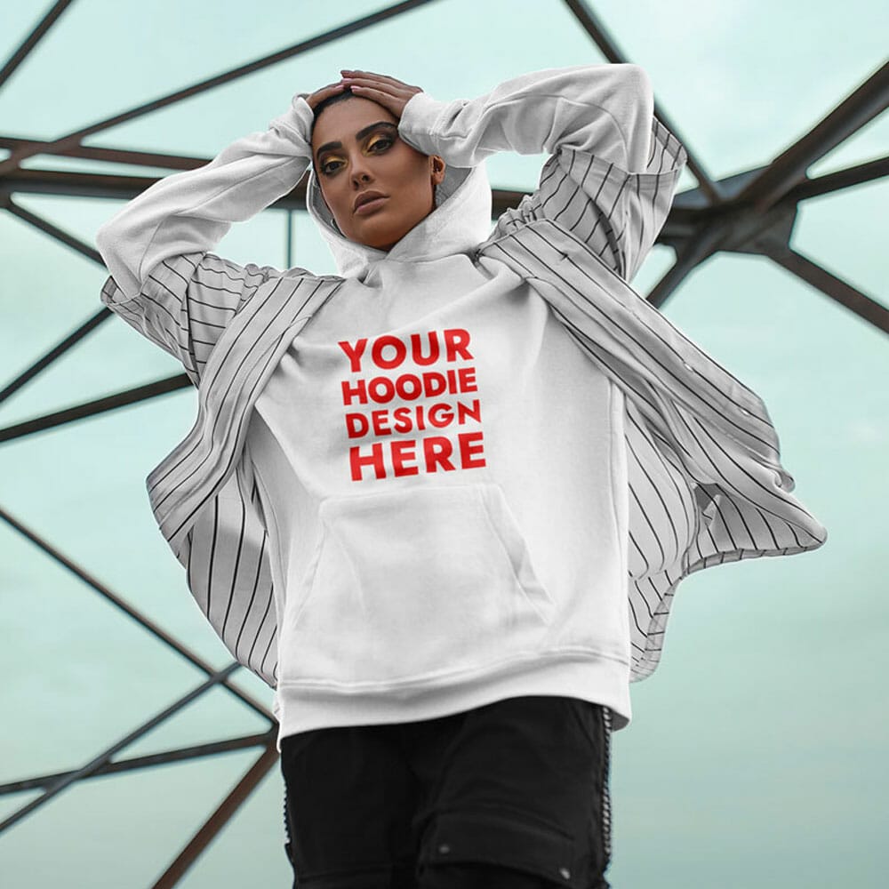 Free Women’s Hoodie Mockup