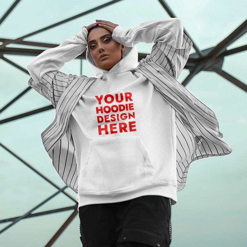 Free Women’s Hoodie Mockup