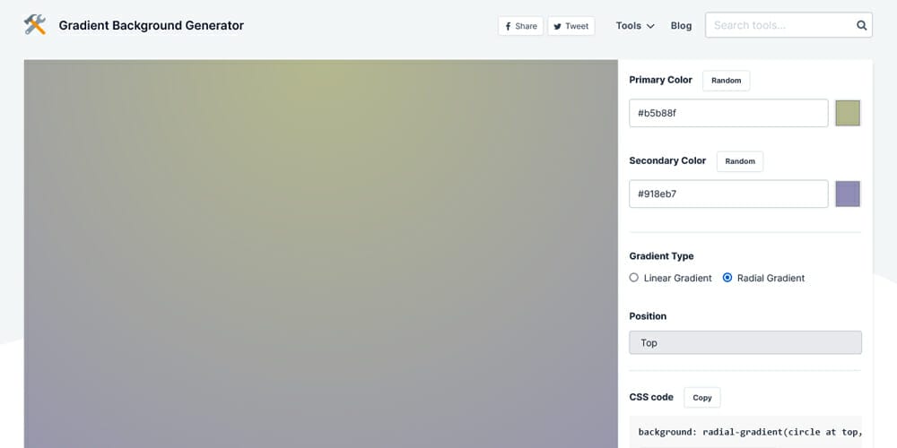 The Top Free CSS Gradient Generators 16 Gradient Background Generator