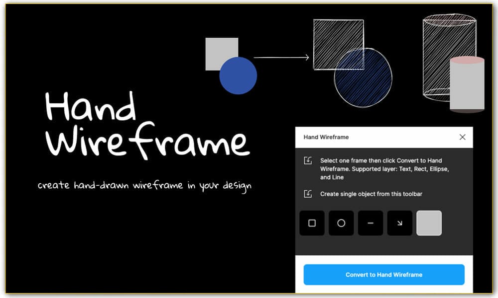 Hand Wireframe