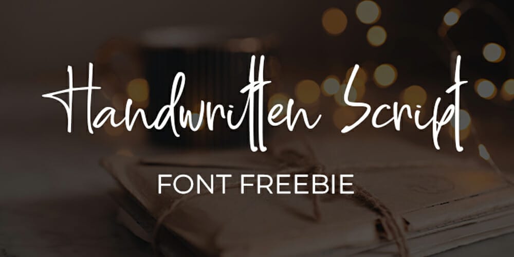 Handwritten Script Font