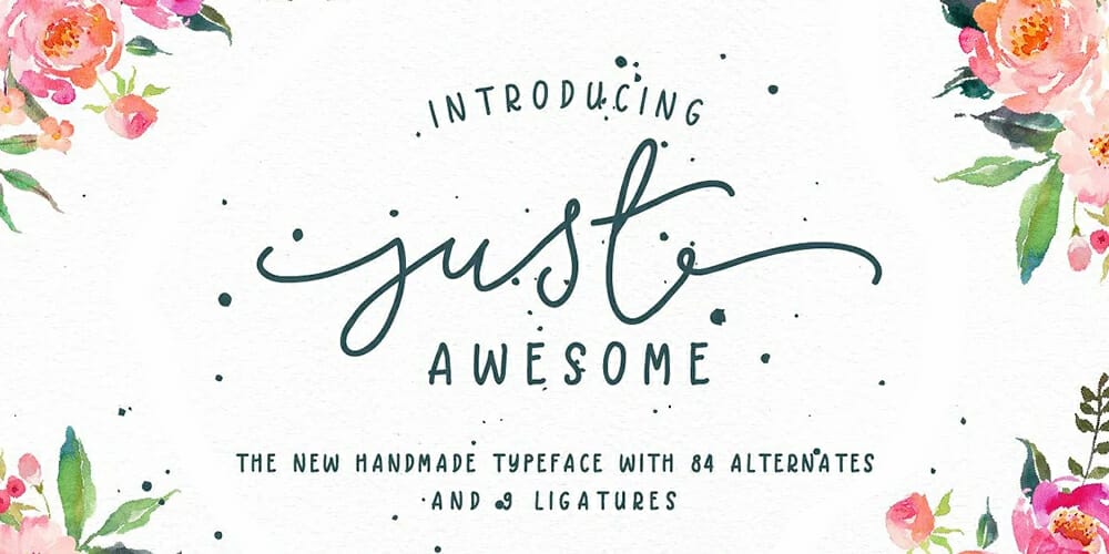Just Awesome Typeface