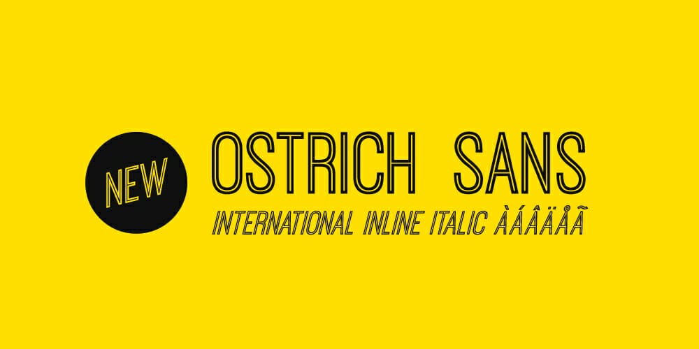 Ostrich Sans Font