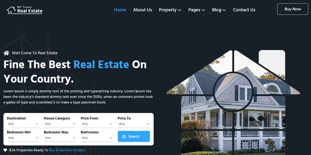 Property Listing Elementor