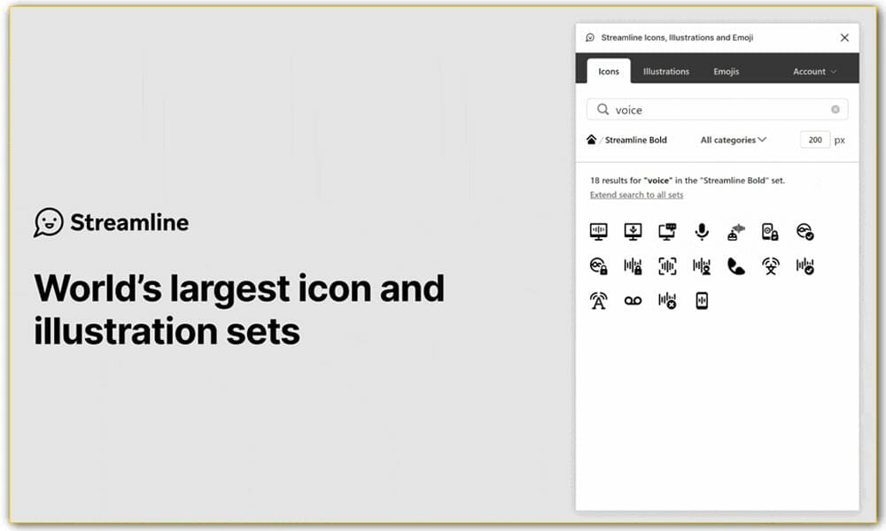 10+ Best Figma Icon Plugins 2022 4 Streamline Icons