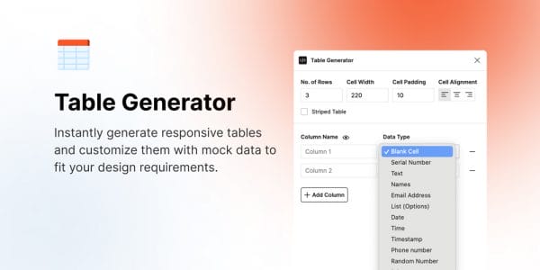 10+ Best Figma Table Plugins 2025
