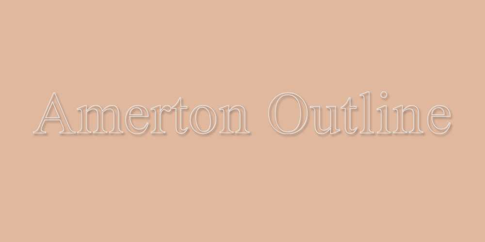 Amerton Outline
