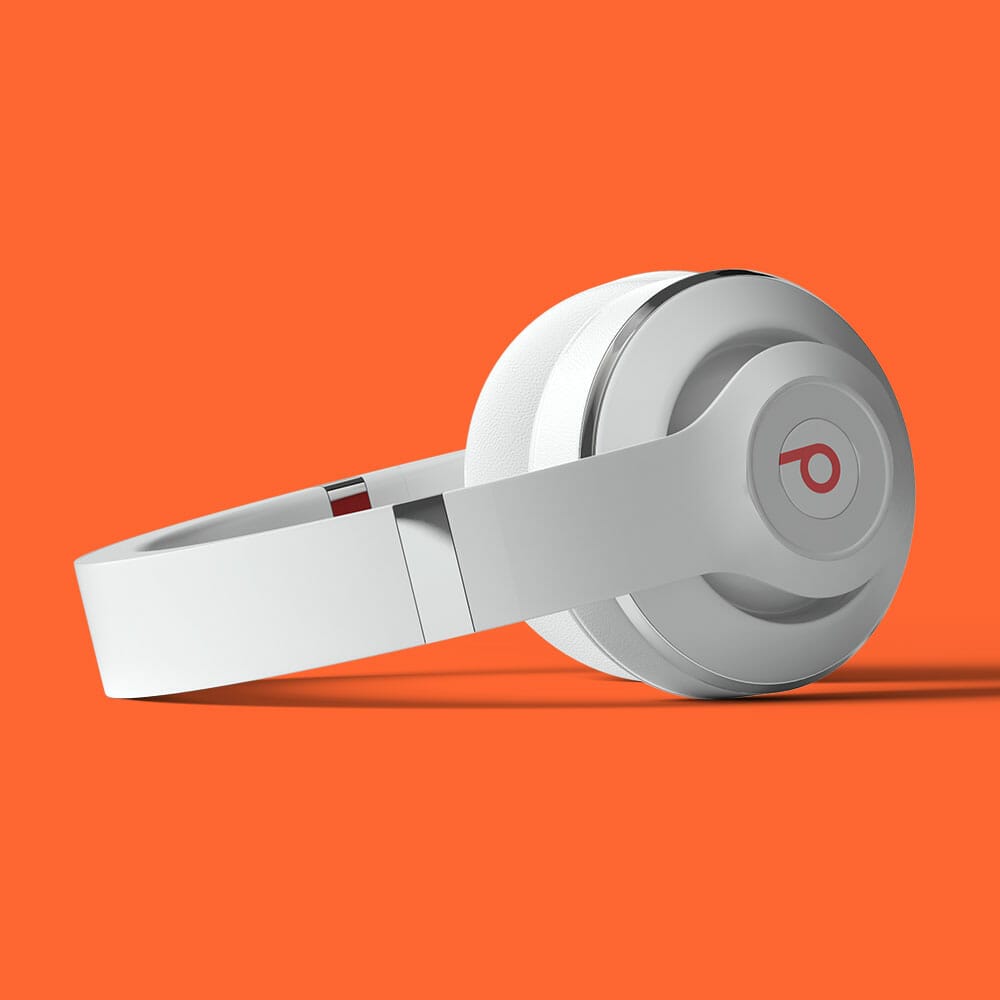 Free Beats Headphones Mockup