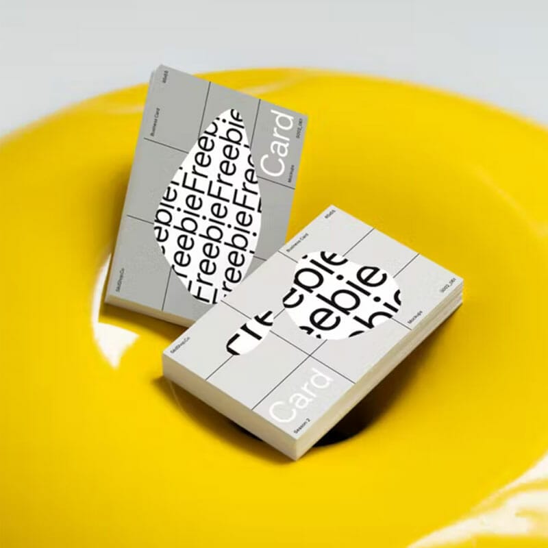 Free Business Card Mockup