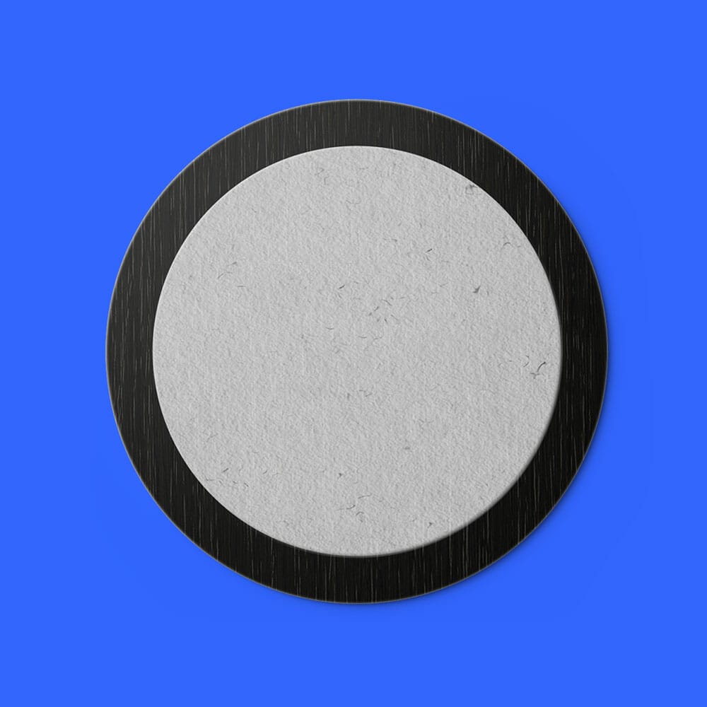 Free Circle Card Mockup