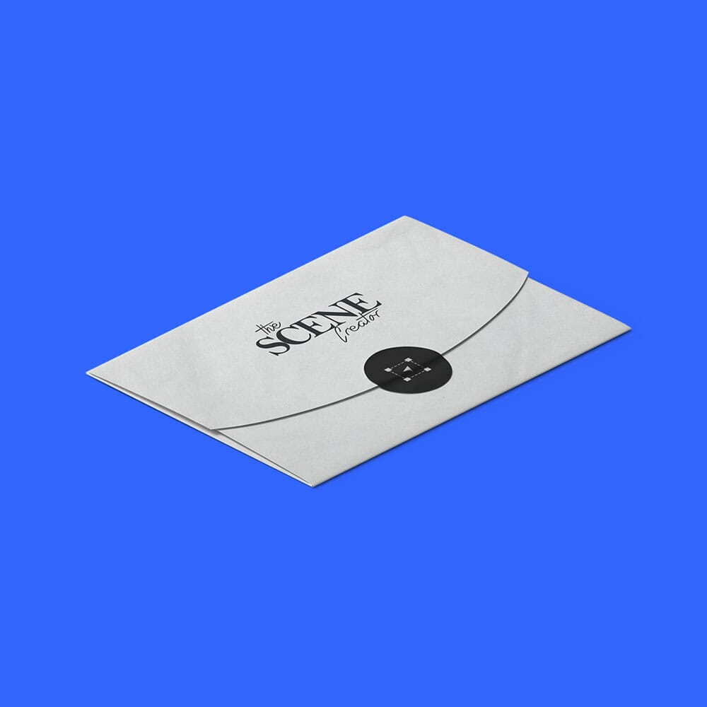 Free Closed Envelope Mockup PSD