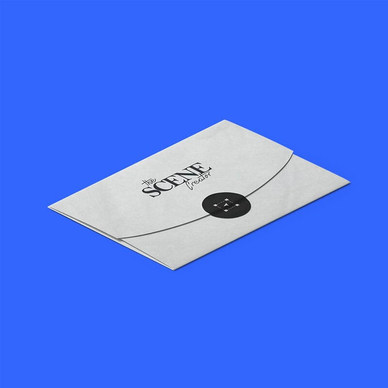 Free Closed Envelope Mockup PSD