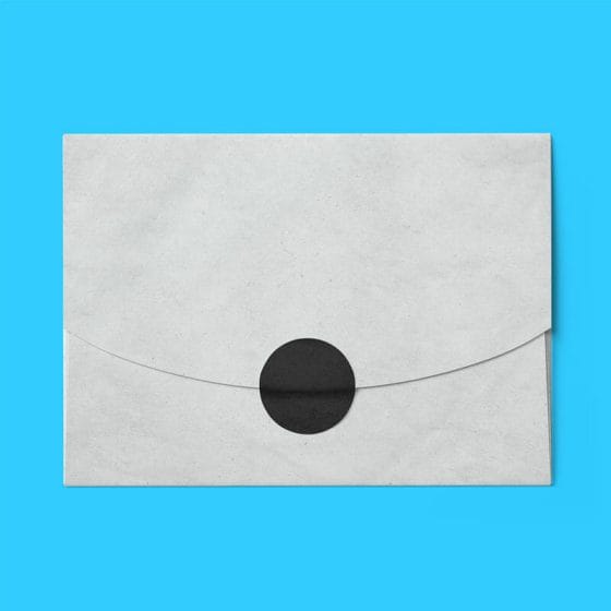 Free Closed Envelope Mockup PSD