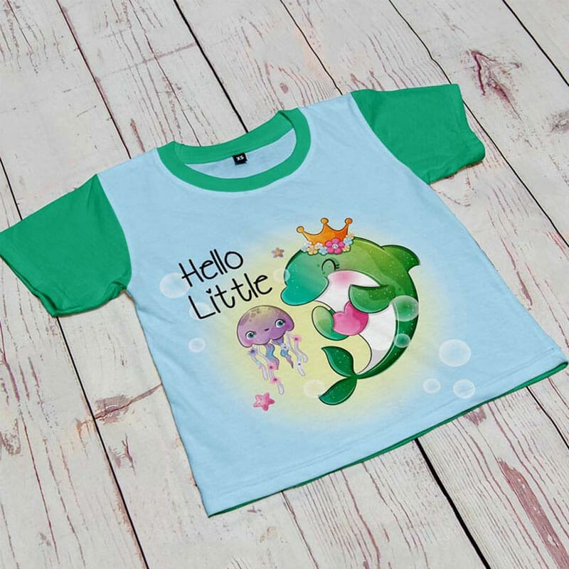 Free Kids T-Shirt Mockup PSD