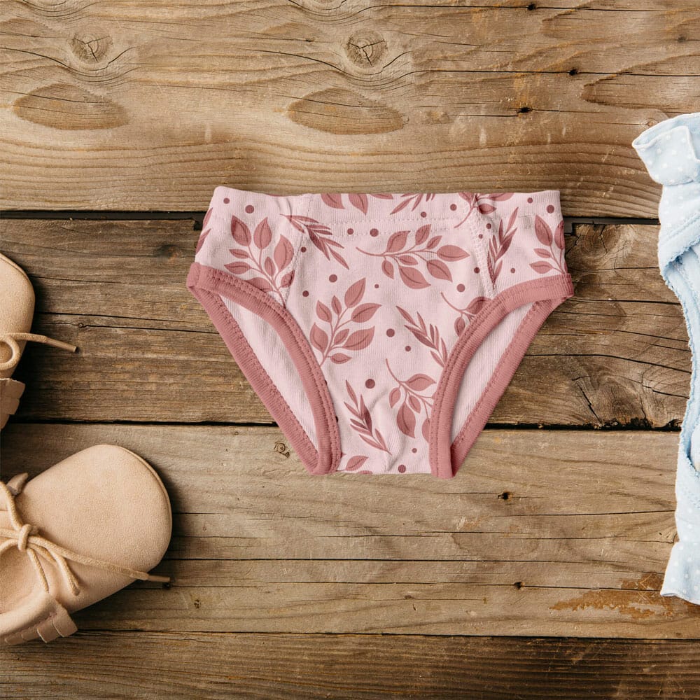 Free Kids Underwear Mockup PSD Template