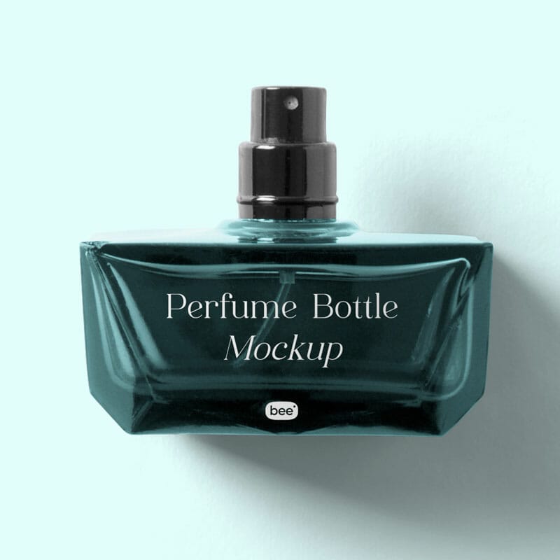 Free Perfume Bottle Mockup