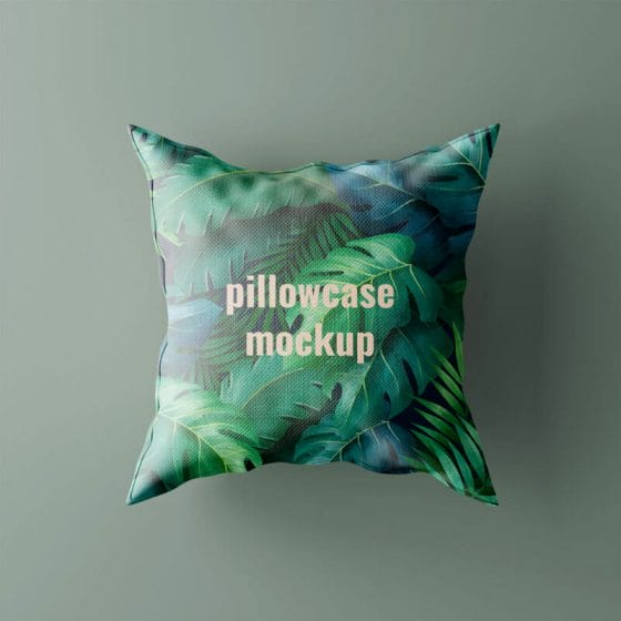 Free Pillowcase Mockup